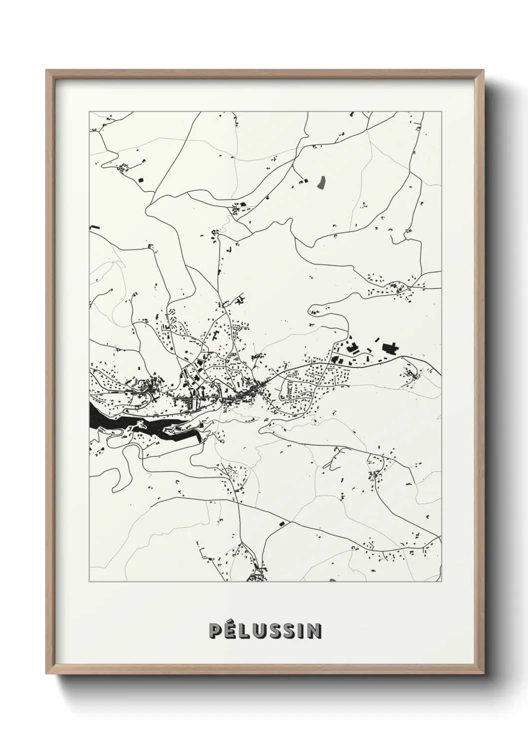 Un poster cartePélussin