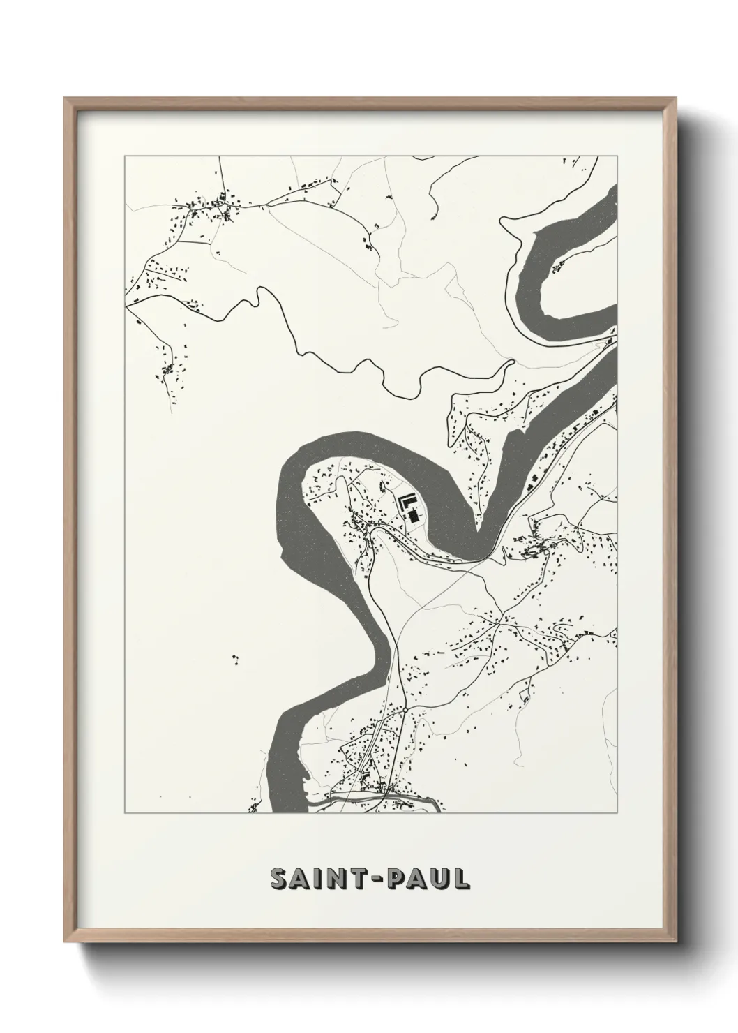 Un poster carteSaint-Paul