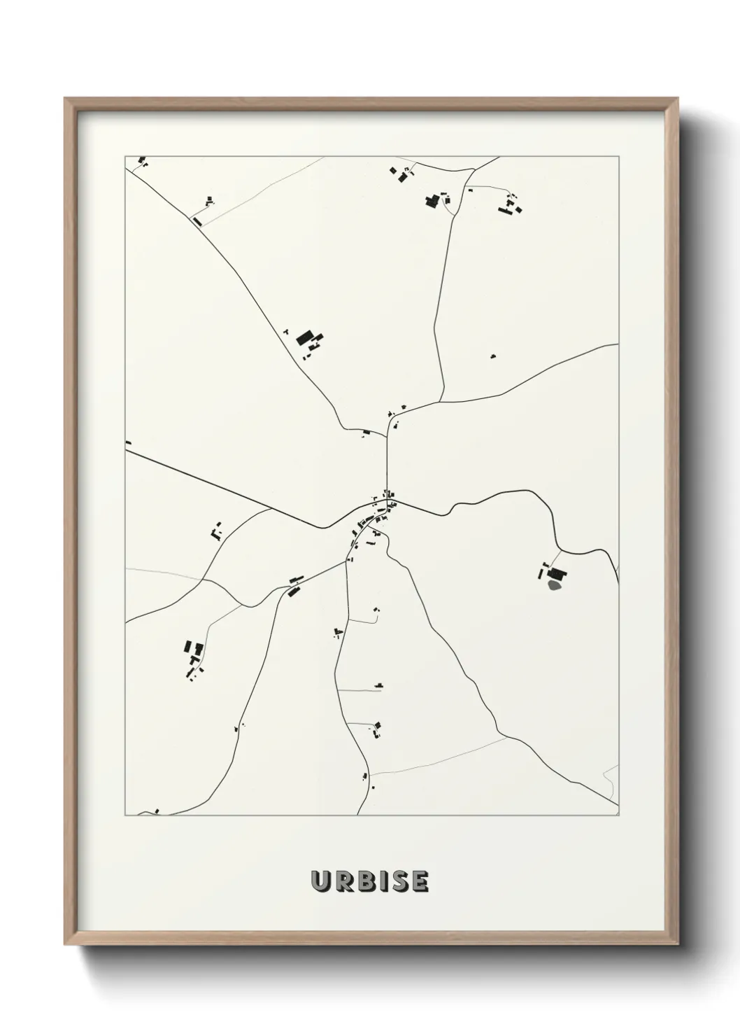 Un poster carteUrbise