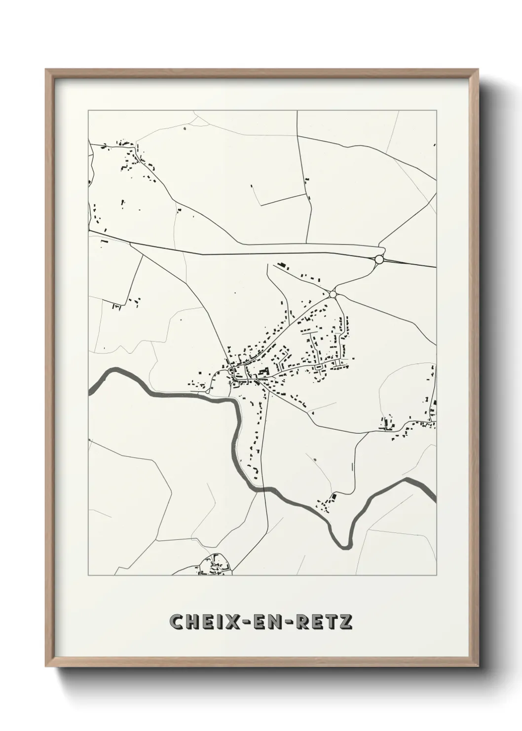 Un poster carteCheix-en-Retz