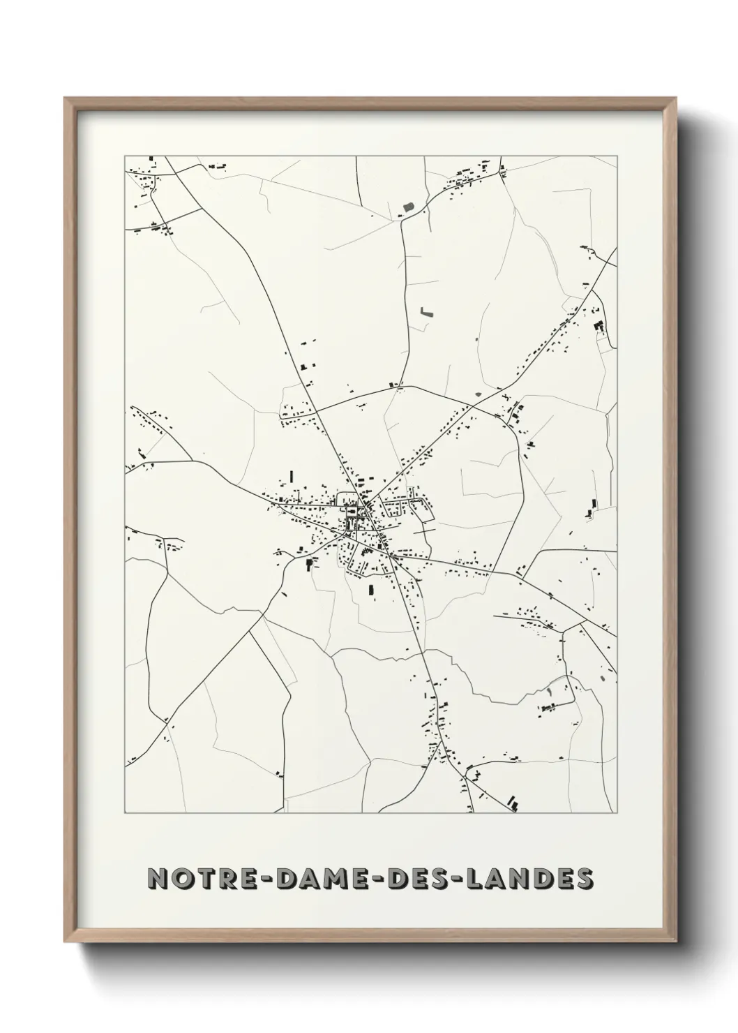 Un poster carteNotre-Dame-des-Landes