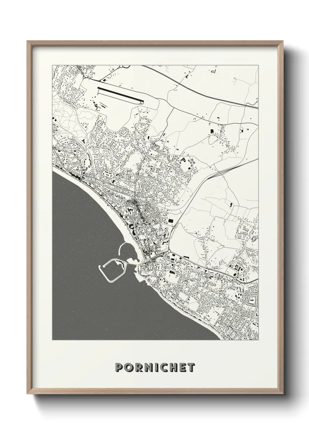 Un poster cartePornichet