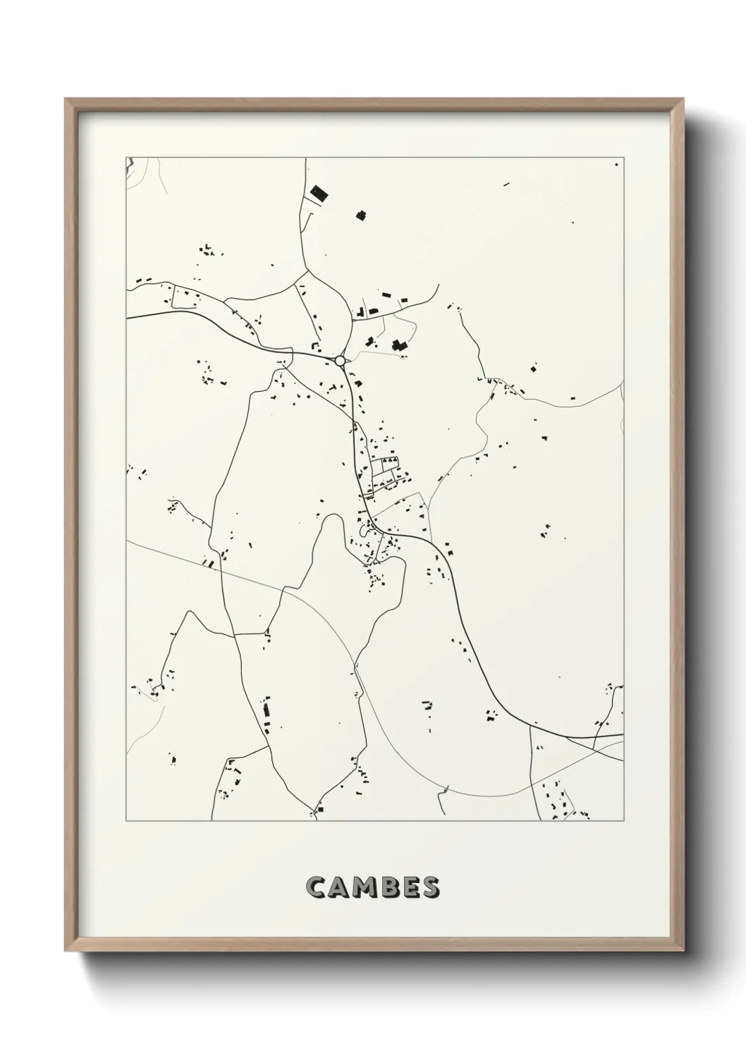 Un poster carteCambes