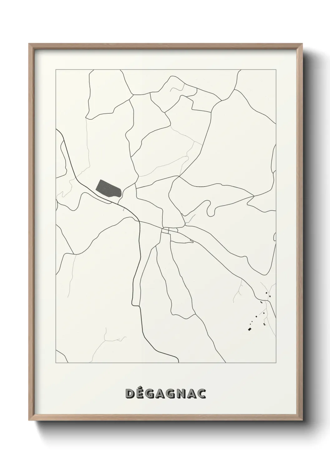 Un poster carteDégagnac