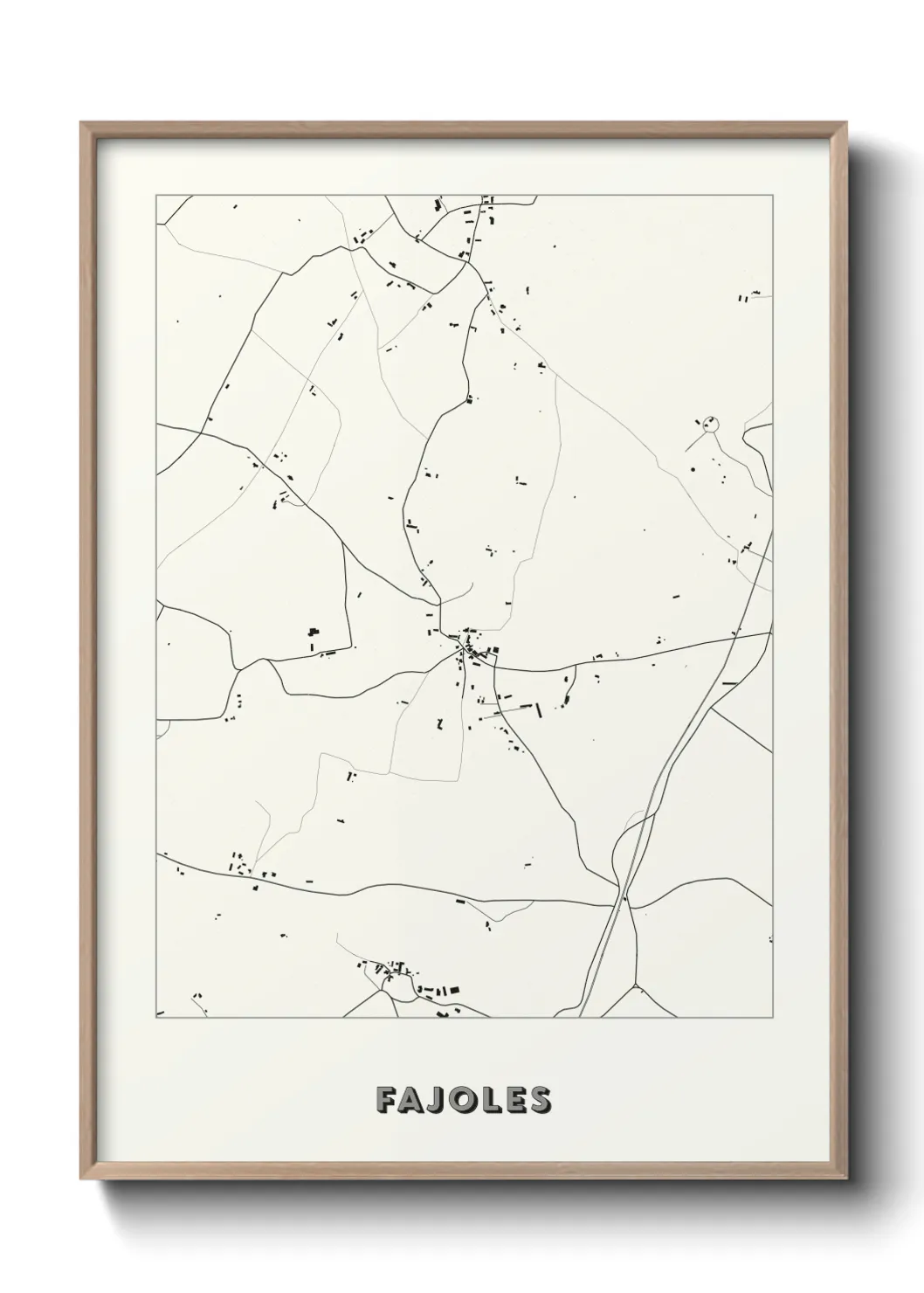 Un poster carteFajoles