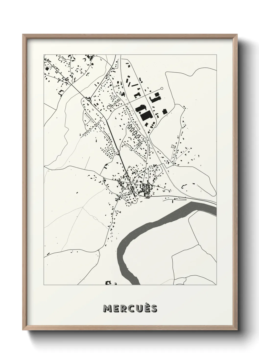 Un poster carteMercuès