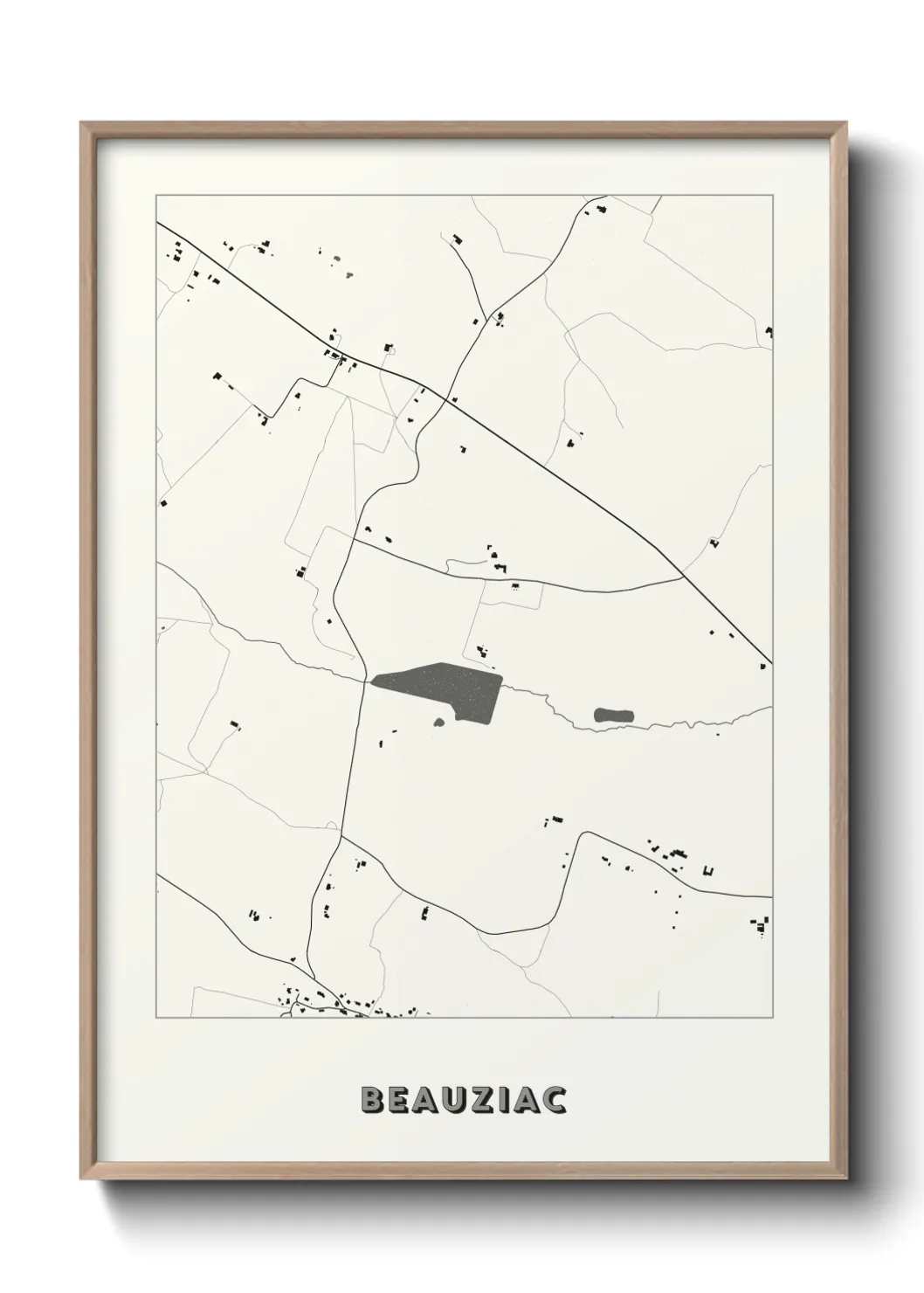 Un poster carteBeauziac