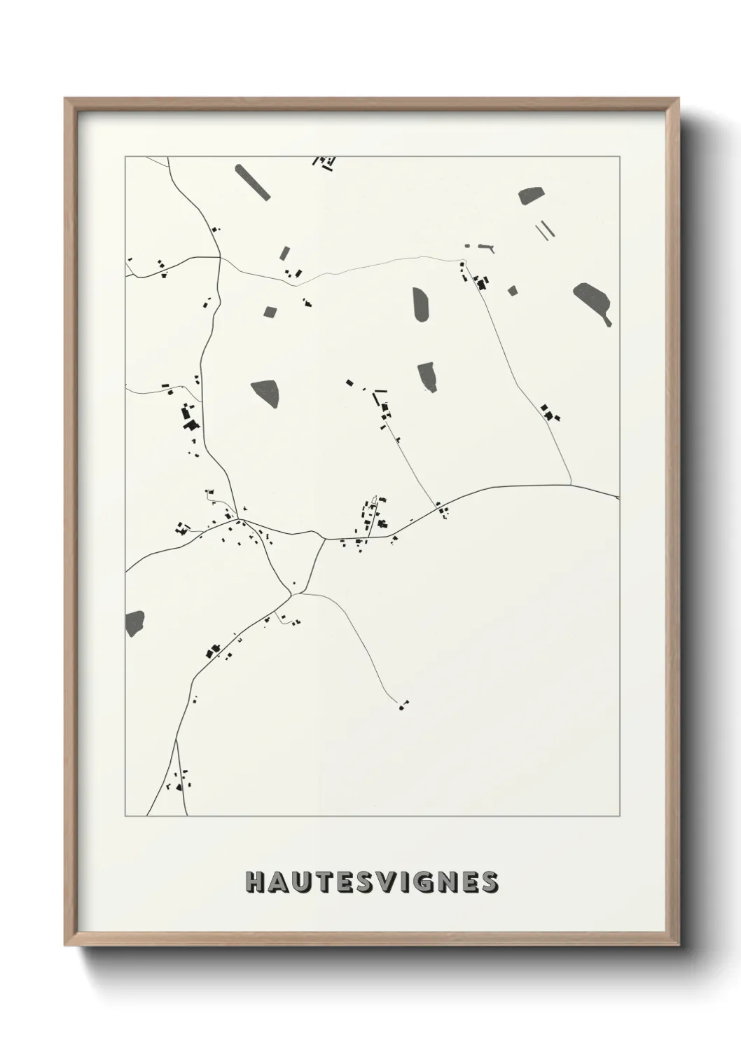 Un poster carteHautesvignes