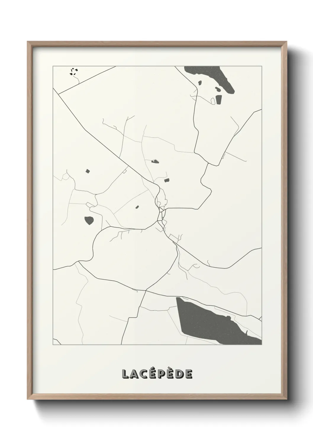 Un poster carteLacépède