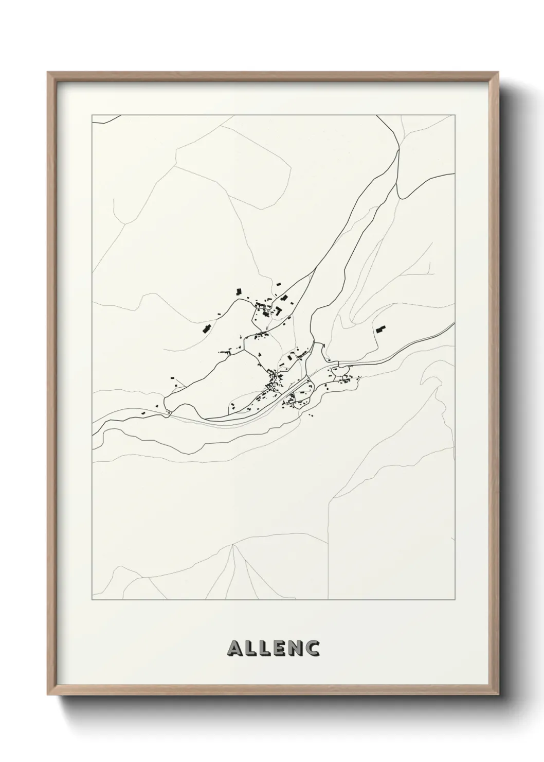 Un poster carteAllenc