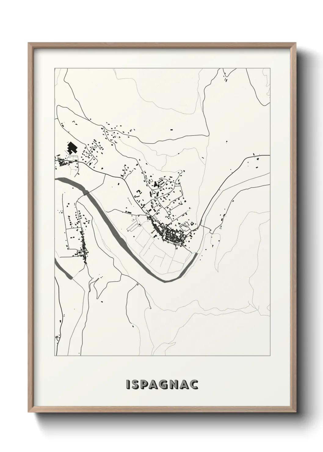 Un poster carteIspagnac