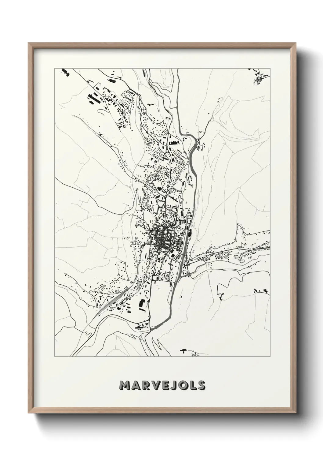 Un poster carteMarvejols