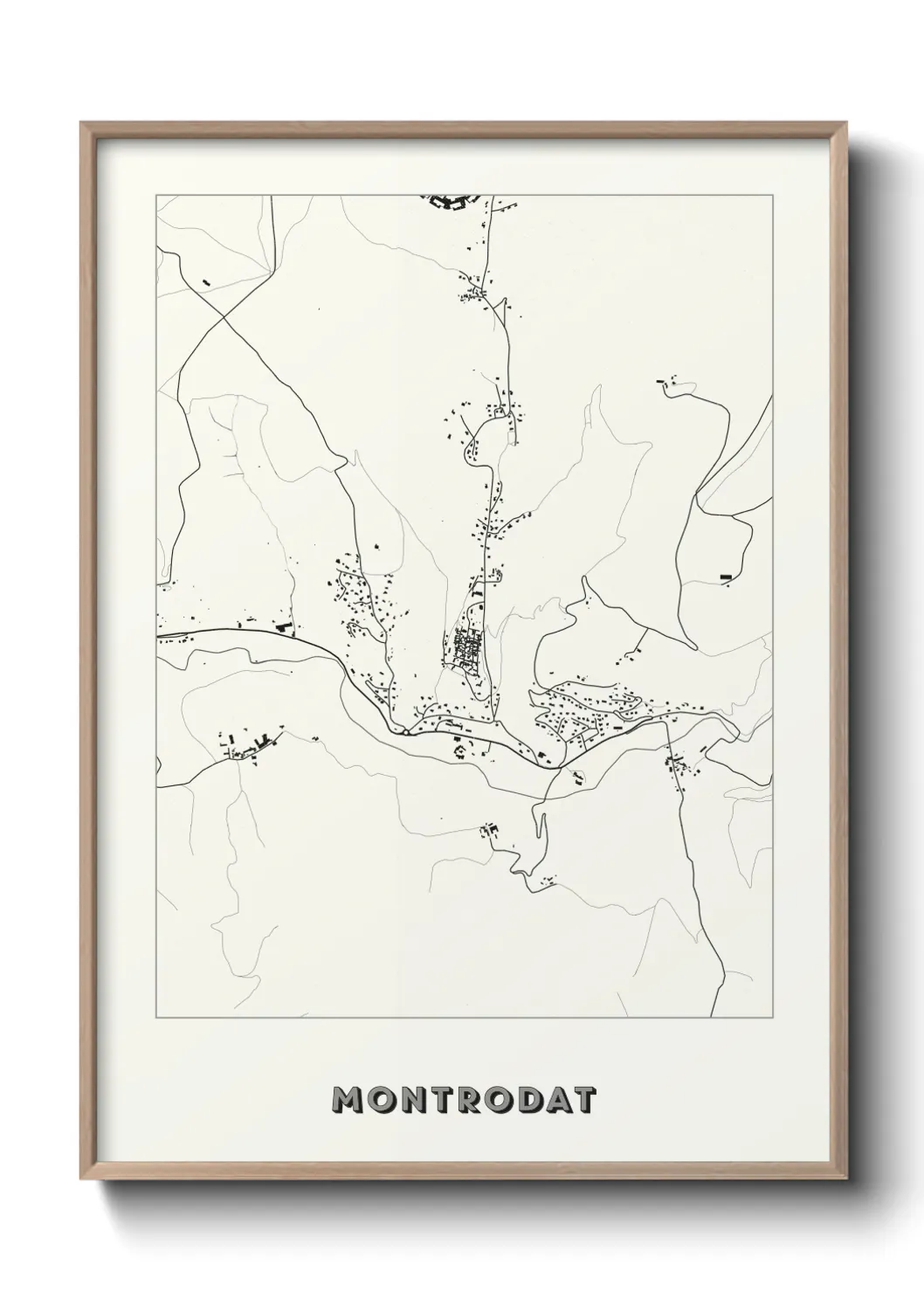 Un poster carteMontrodat