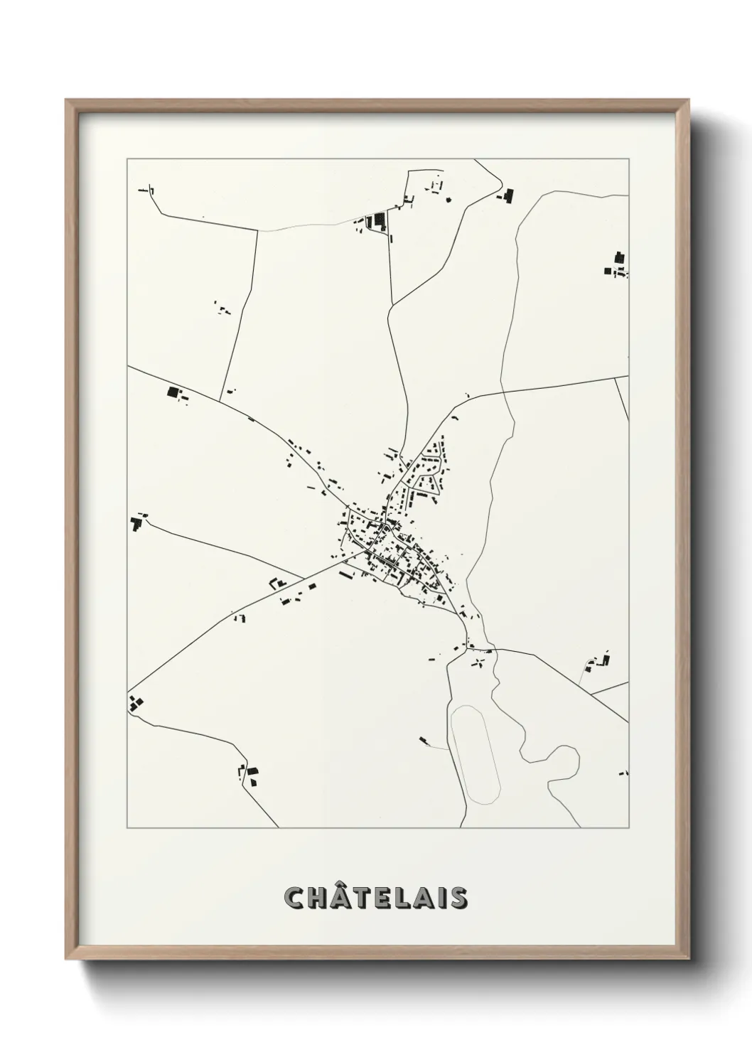 Un poster carteChâtelais