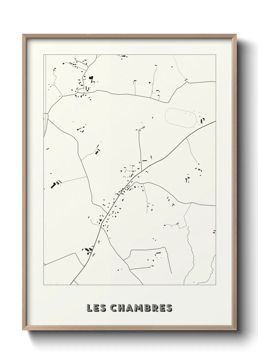 Un poster carteLes Chambres