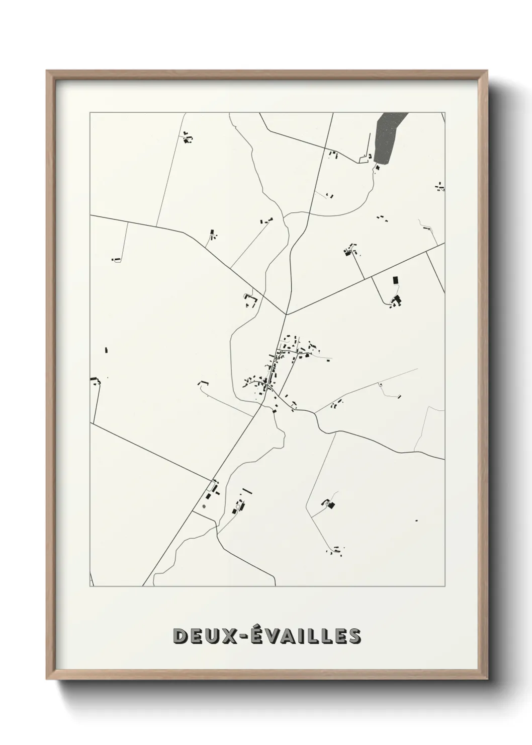 Un poster carteDeux-Évailles