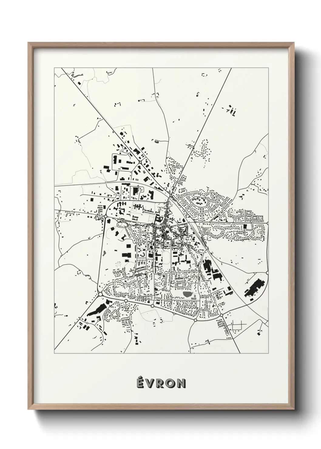 Un poster carteÉvron