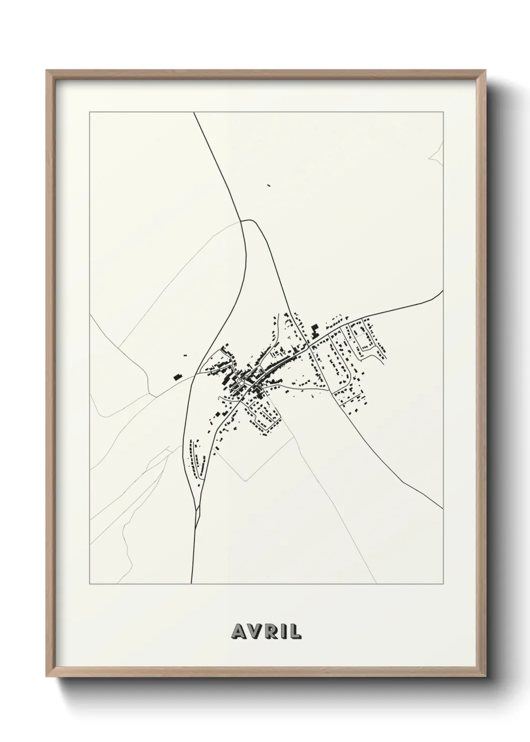 Un poster carteAvril