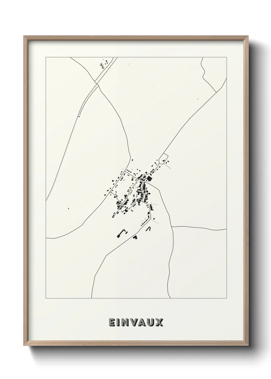 Un poster carteEinvaux