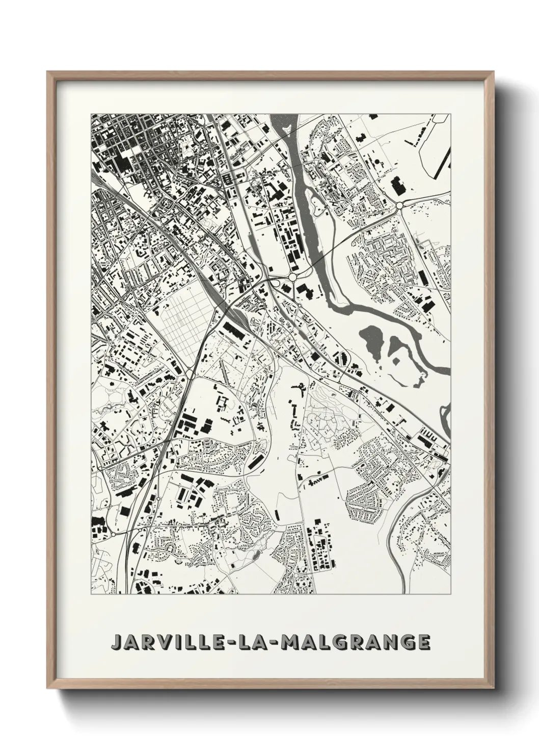 Un poster carteJarville-la-Malgrange