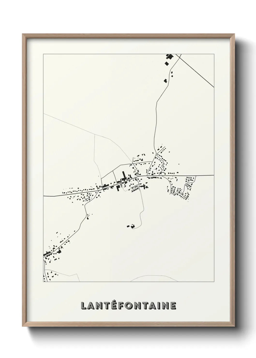 Un poster carteLantéfontaine