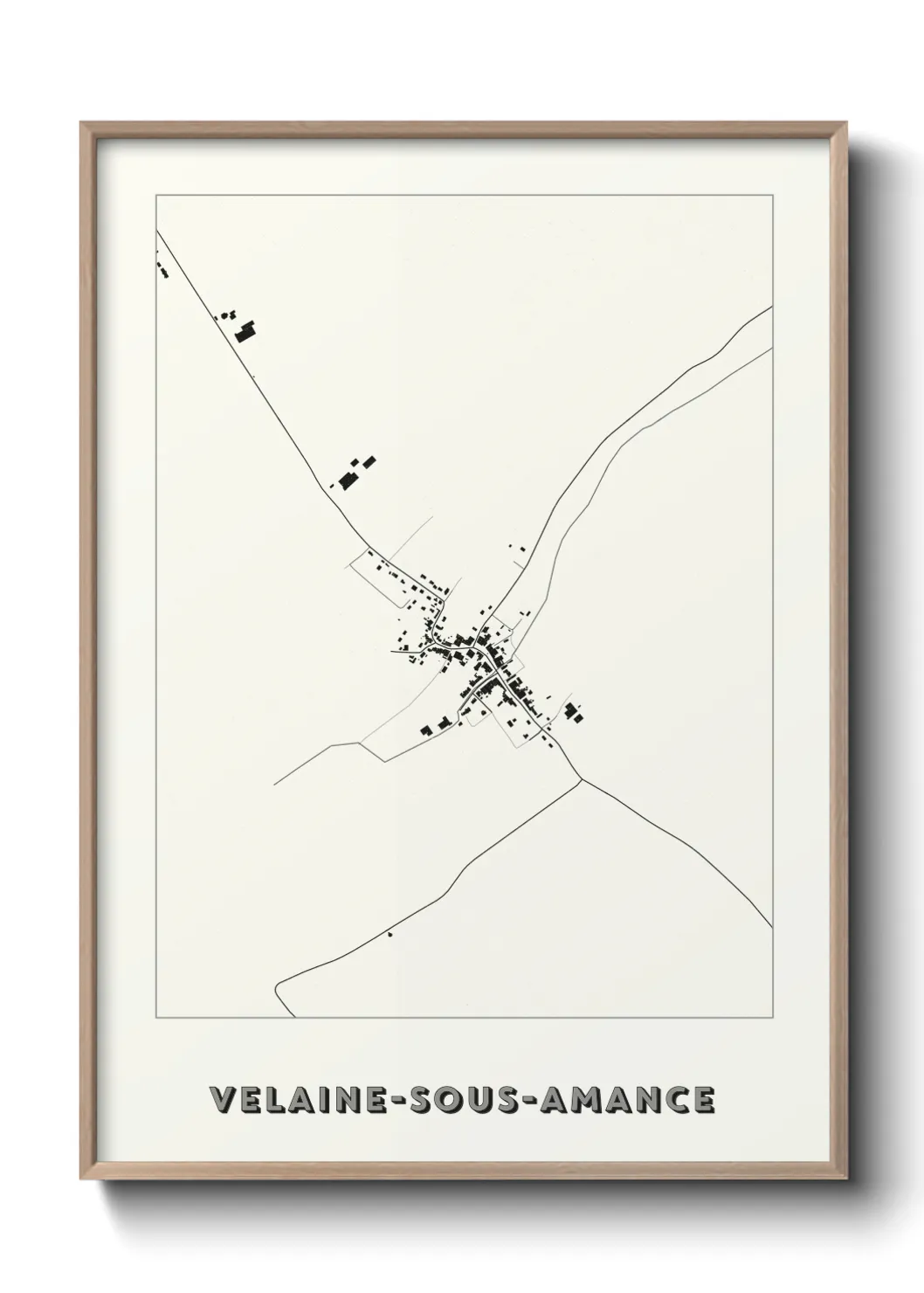 Un poster carteVelaine-sous-Amance