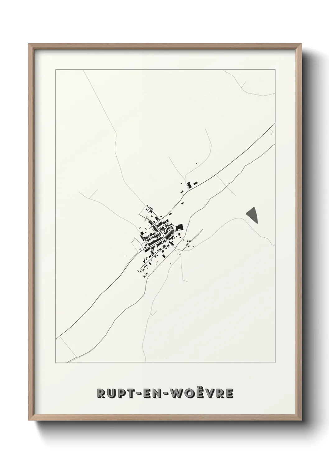 Un poster carteRupt-en-Woëvre