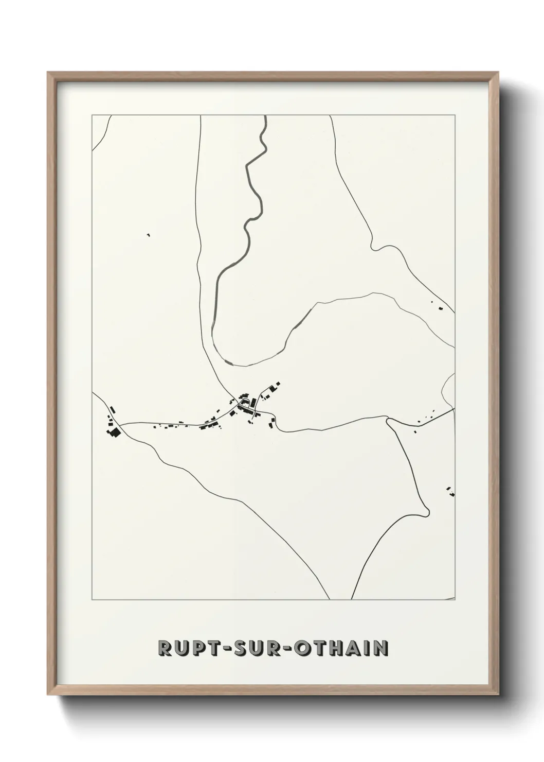 Un poster carteRupt-sur-Othain