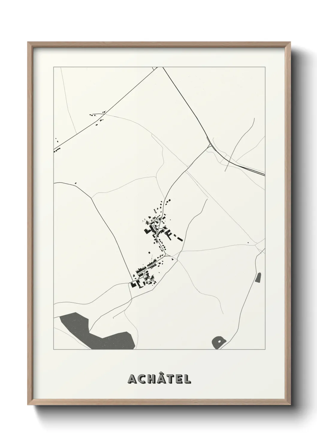 Un poster carteAchâtel