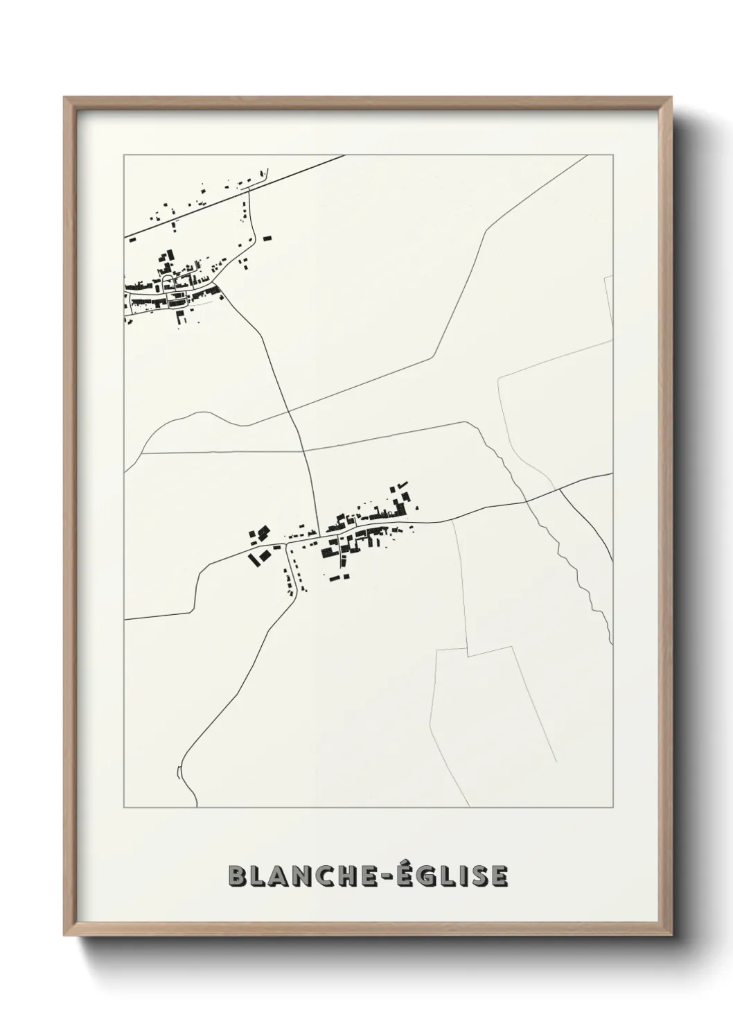 Un poster carteBlanche-Église