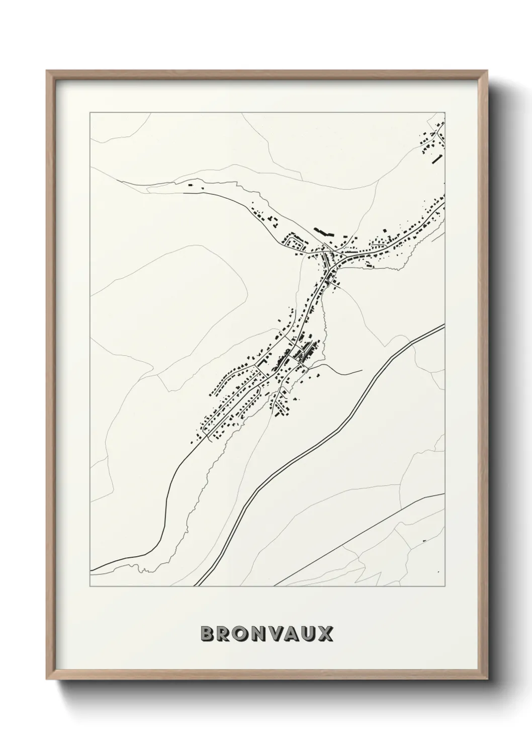 Un poster carteBronvaux