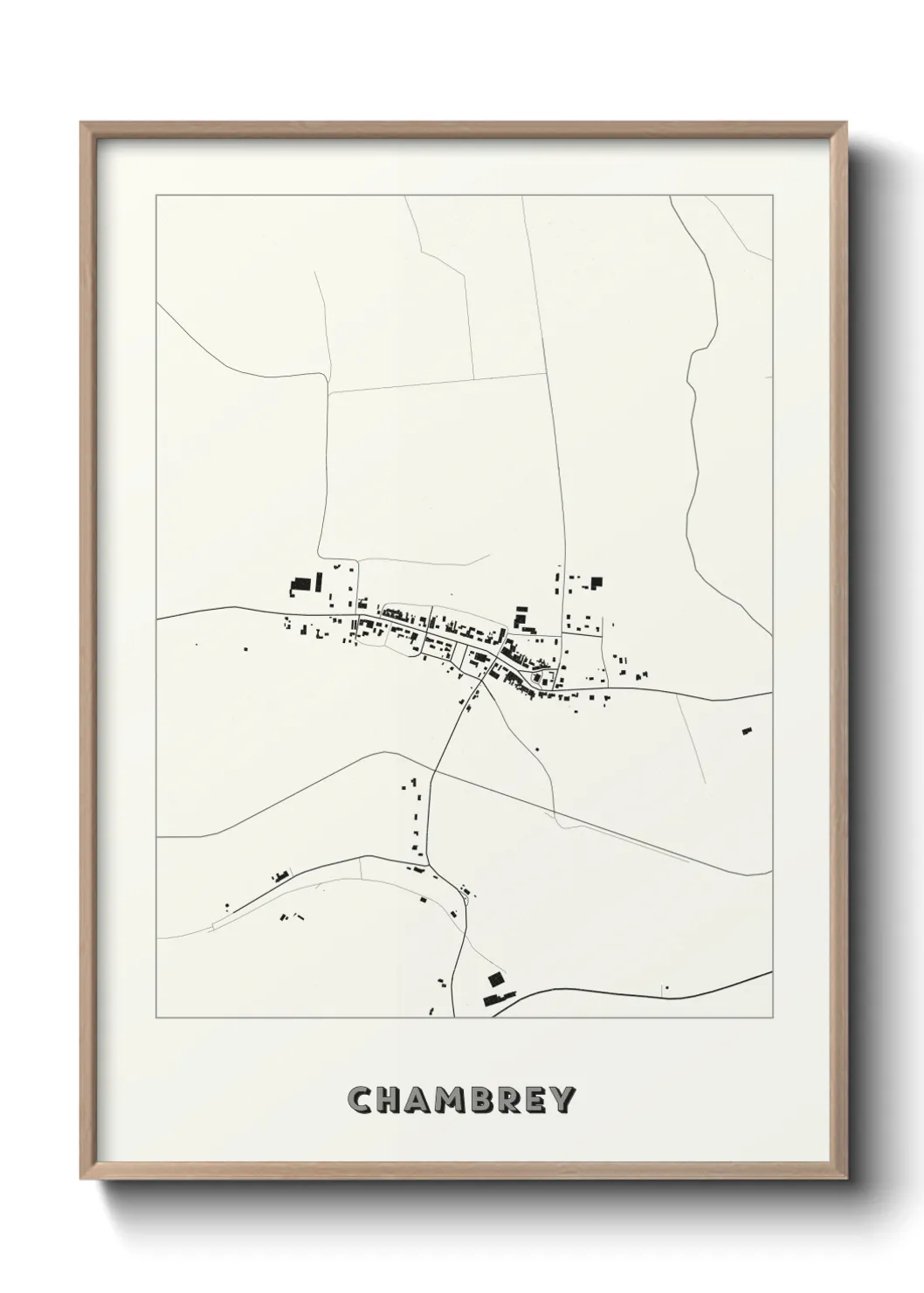 Un poster carteChambrey