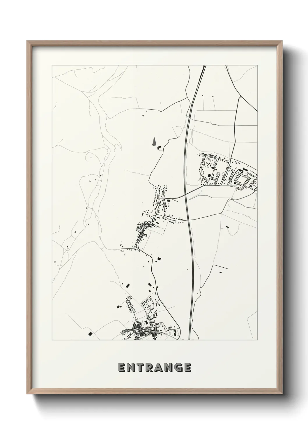 Un poster carteEntrange