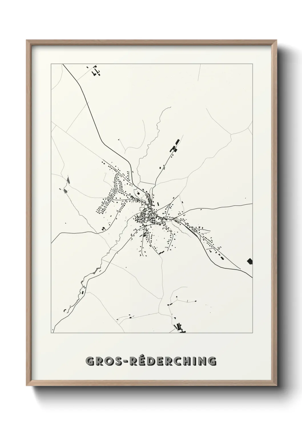 Un poster carteGros-Réderching