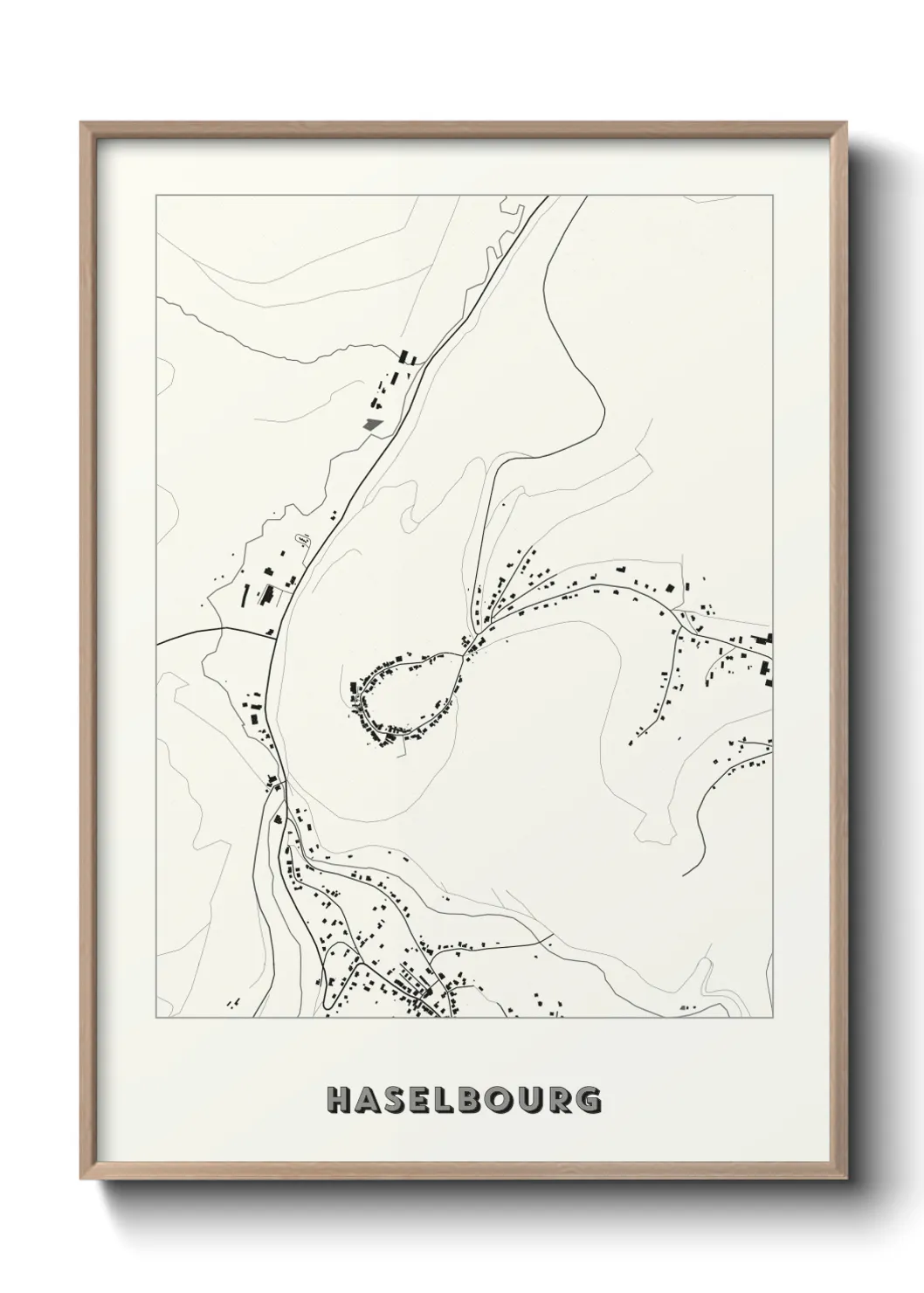 Un poster carteHaselbourg