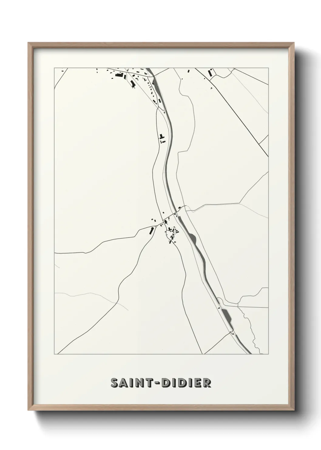 Un poster carteSaint-Didier