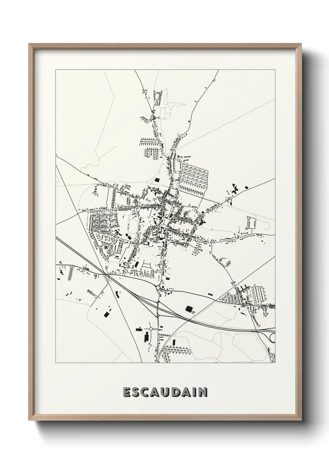 Un poster carteEscaudain