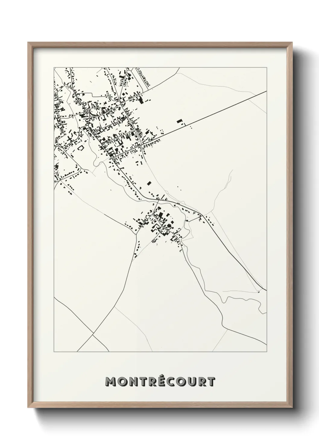 Un poster carteMontrécourt