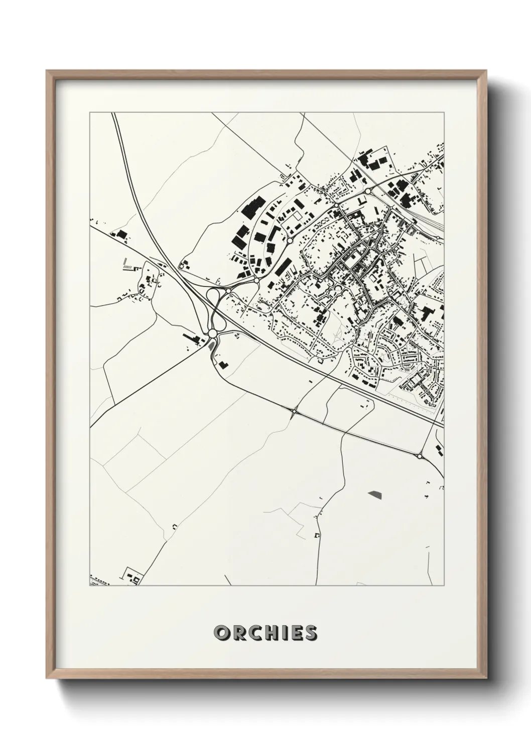 Un poster carteOrchies