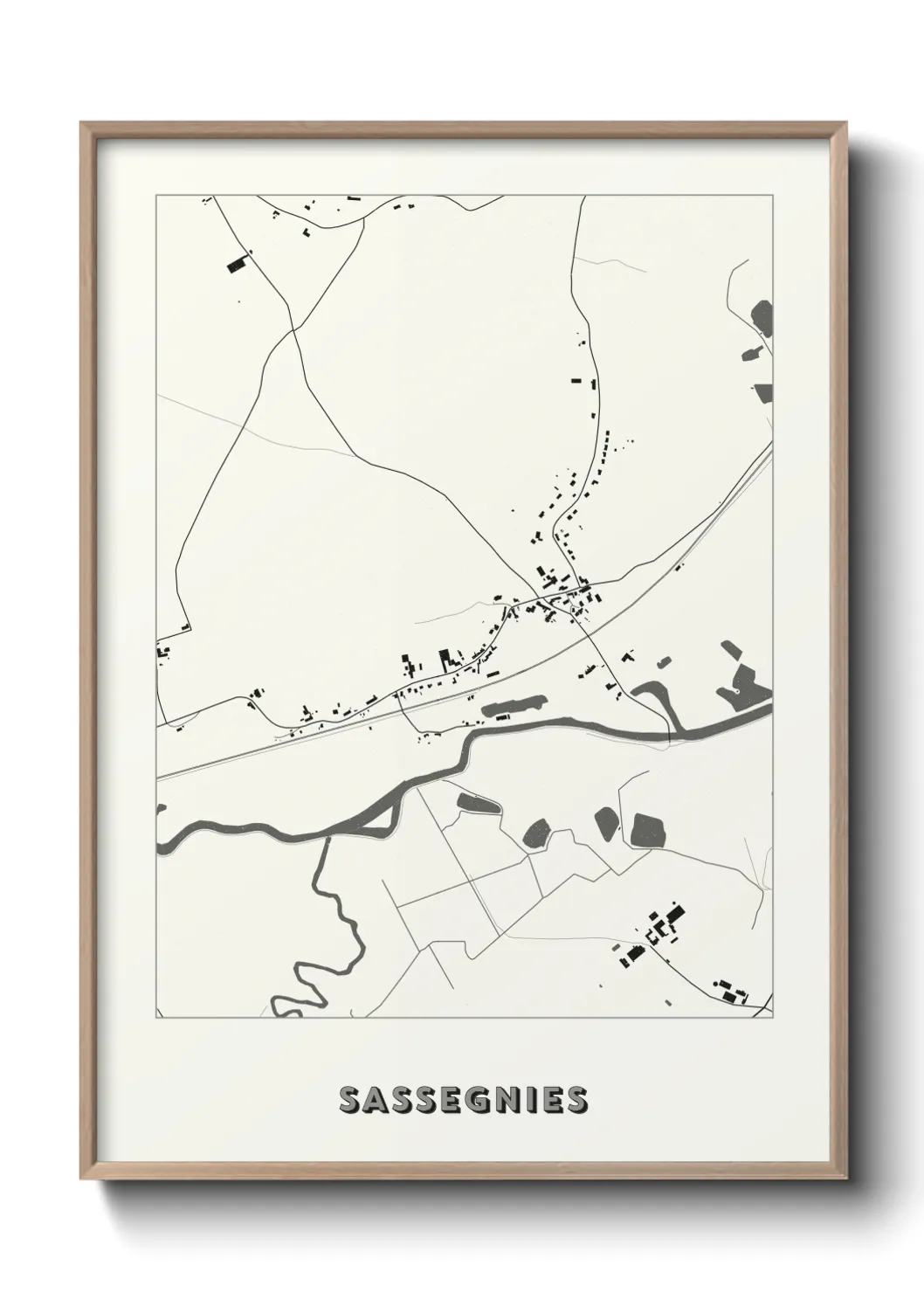 Un poster carteSassegnies