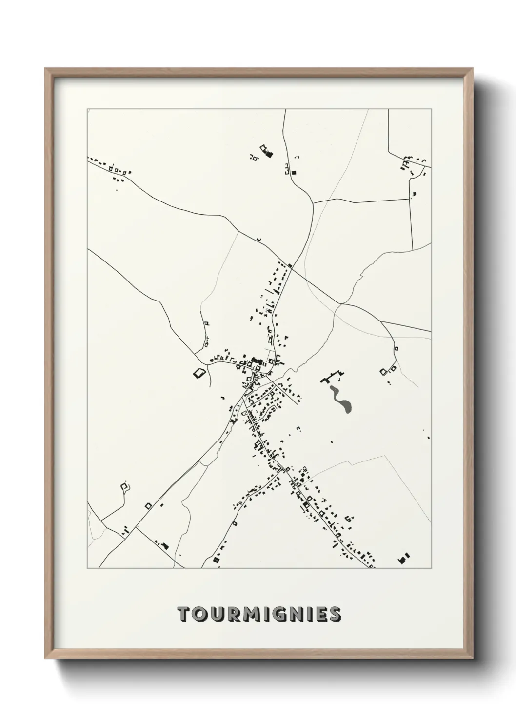 Un poster carteTourmignies