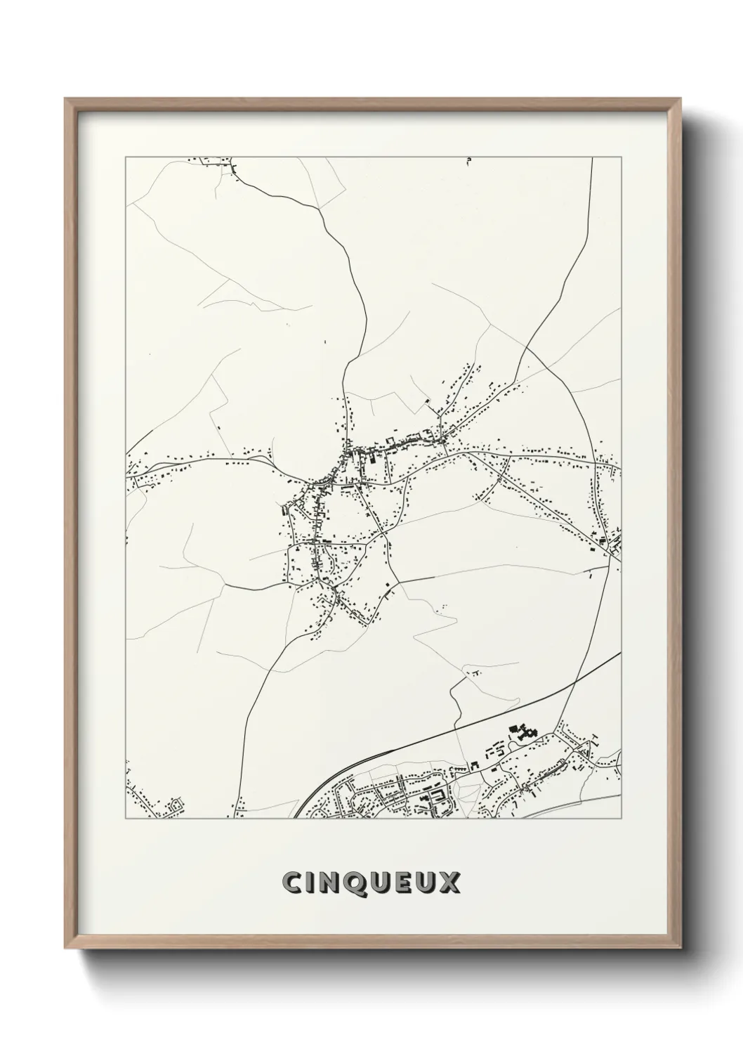 Un poster carteCinqueux