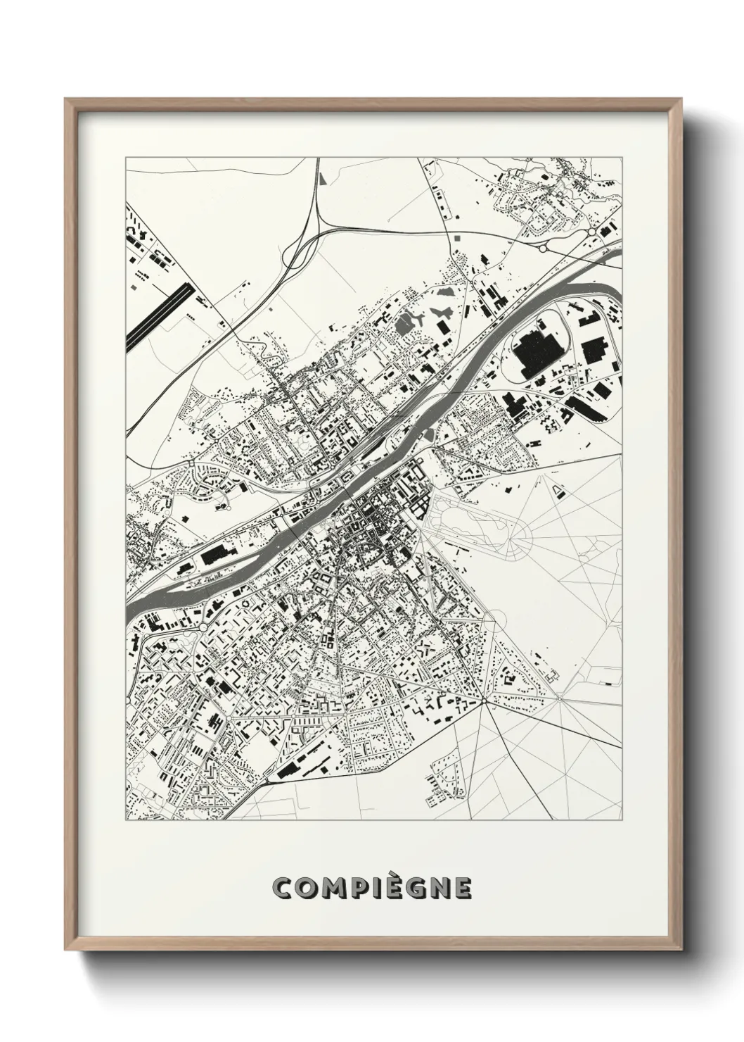 Un poster carteCompiègne