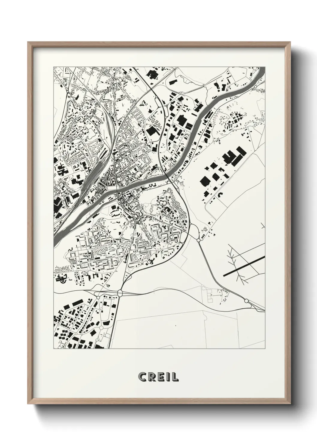 Un poster carteCreil