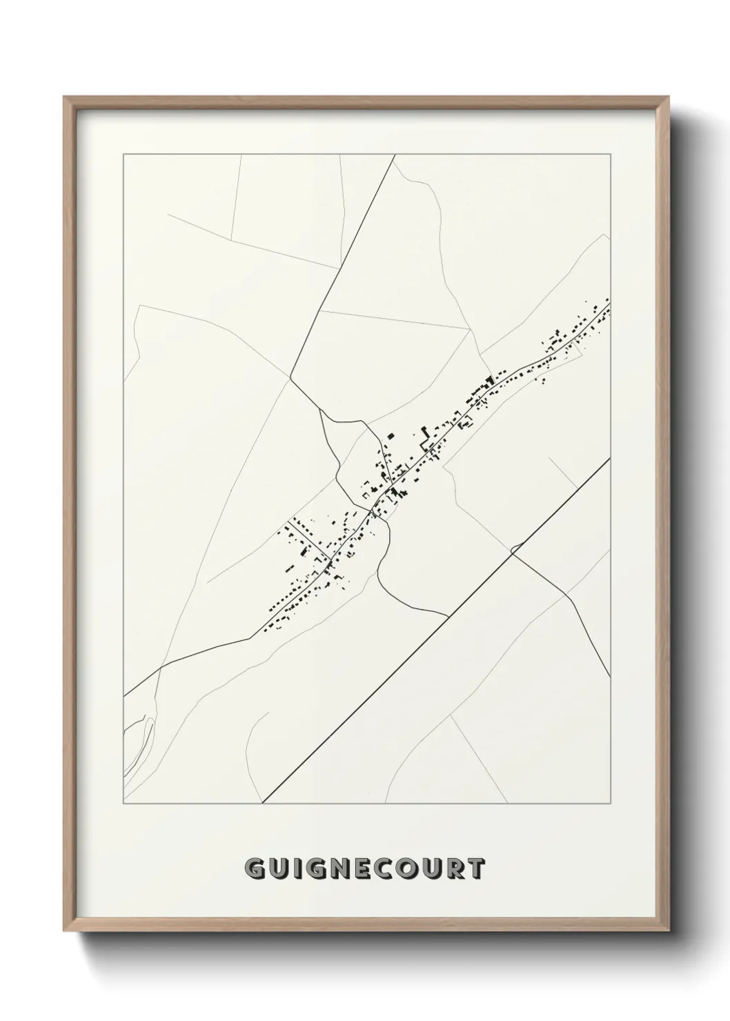 Un poster carteGuignecourt