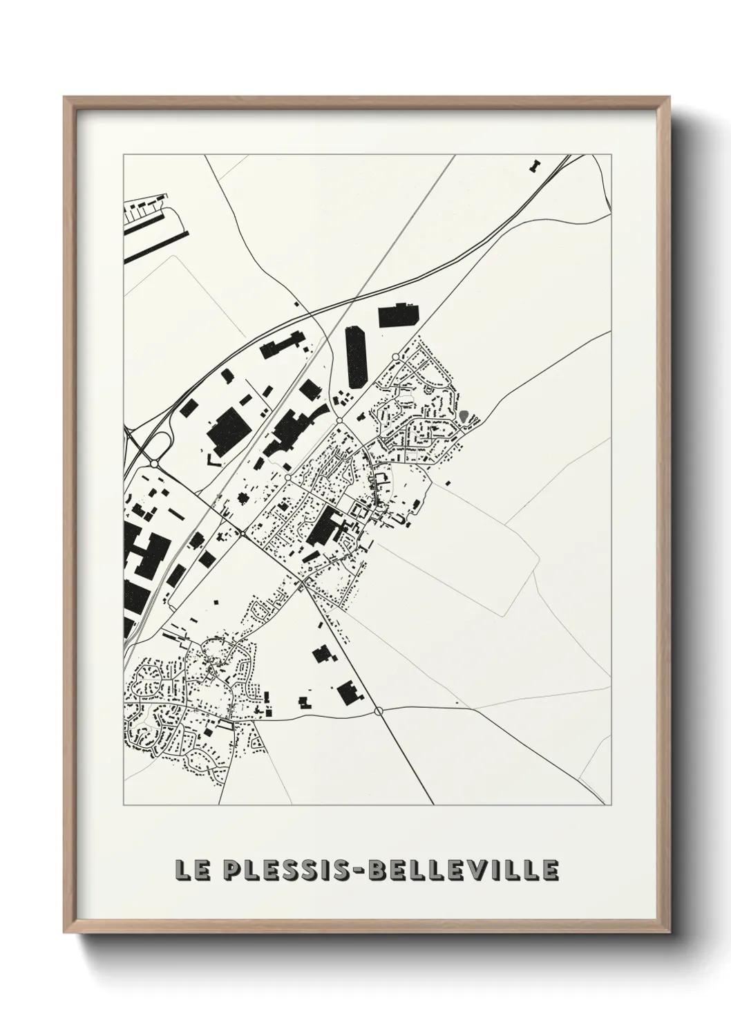 Un poster carteLe Plessis-Belleville