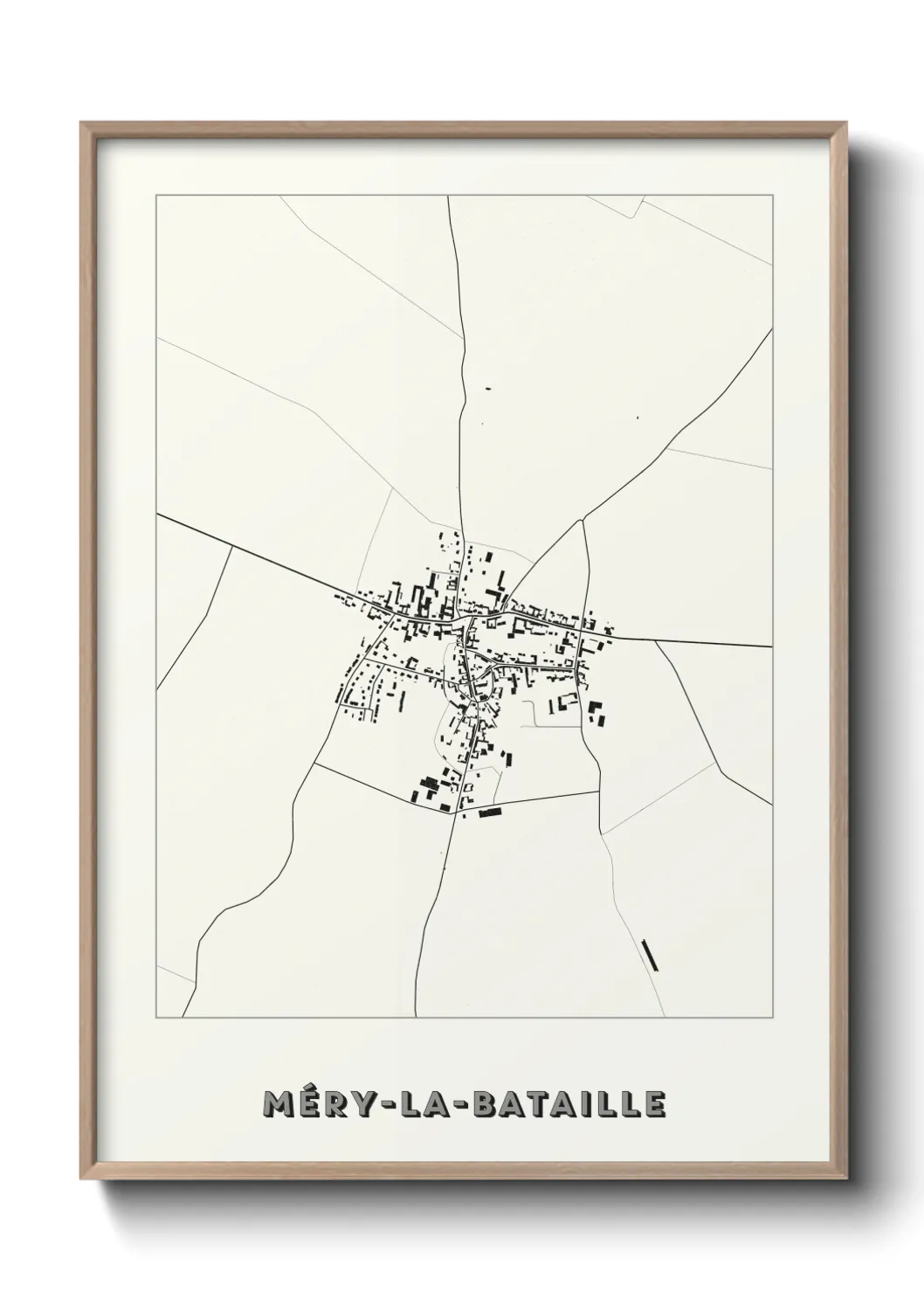 Un poster carteMéry-la-Bataille