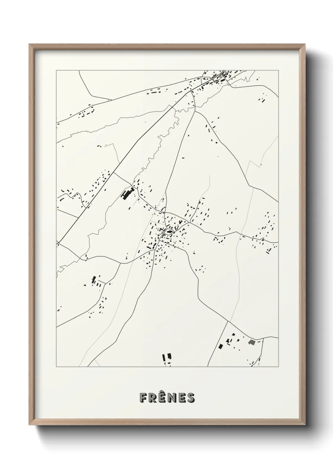 Un poster carteFrênes