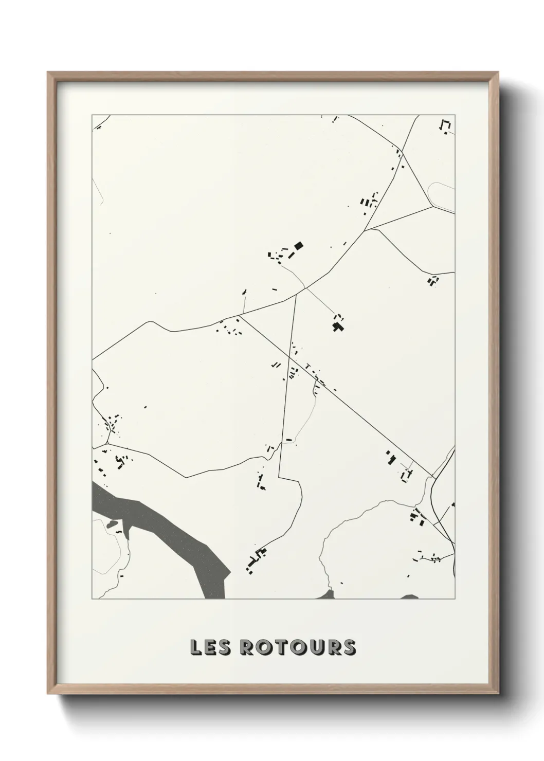 Un poster carteLes Rotours