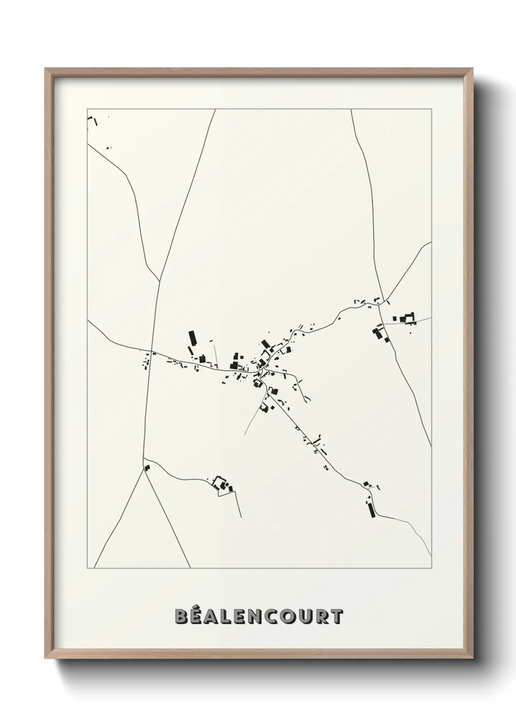 Un poster carteBéalencourt